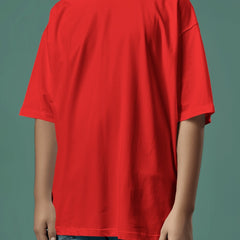 Backbencher Plain Oversized T-Shirt (Unisex) INK
