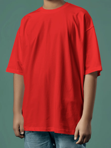 Backbencher Plain Oversized T-Shirt (Unisex)