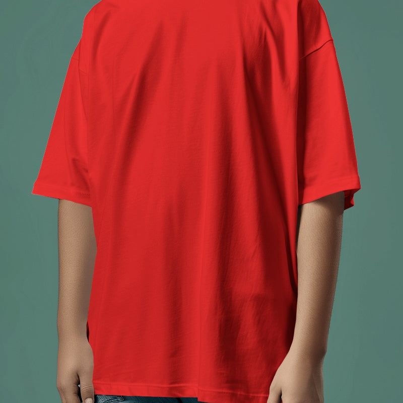 Backbencher Plain Oversized T-Shirt (Unisex) INK