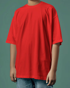 Backbencher Plain Oversized T-Shirt (Unisex) INK