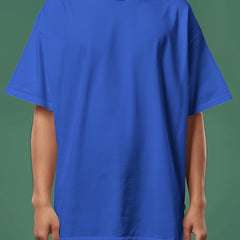 Backbencher Plain Oversized T-Shirt (Unisex) INK