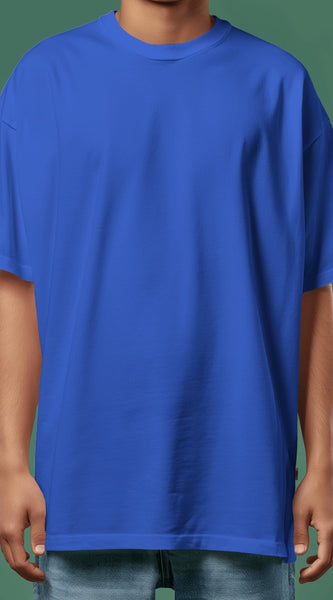 Backbencher Plain Oversized T-Shirt (Unisex) INK
