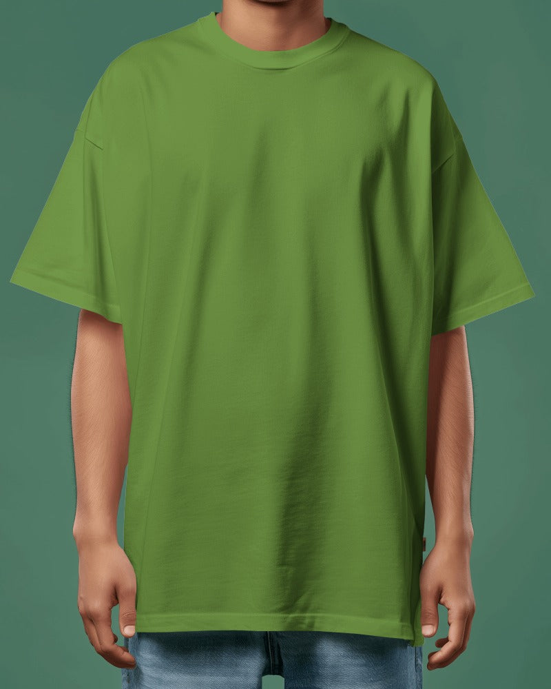 Backbencher Plain Oversized T-Shirt (Unisex) INK