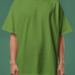 Backbencher Plain Oversized T-Shirt (Unisex) INK