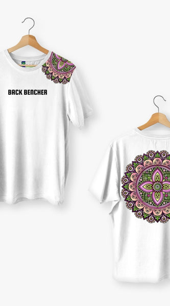 Backbencher Printed Unisex Solid Color T-Shirt – 180 GSM HM