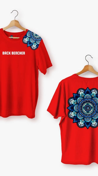 Backbencher Printed Unisex Solid Color T-Shirt – 180 GSM HM