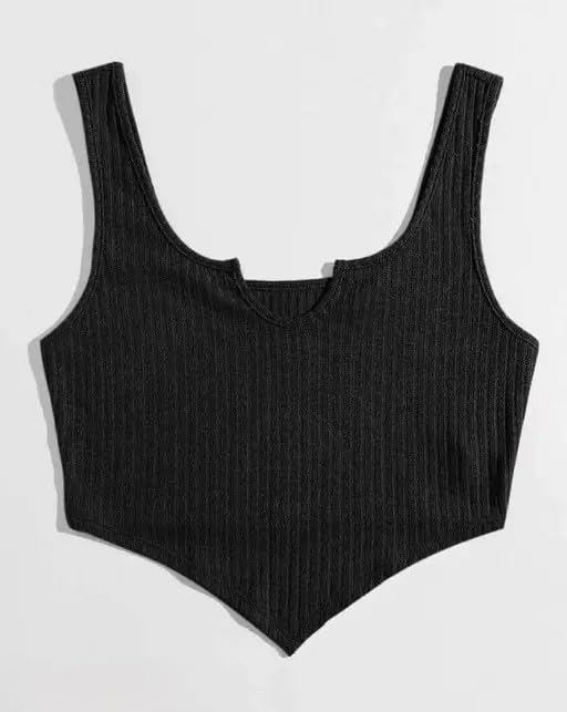 Sweetheart Neckline Sleeveless Tank Top – Elegant Tops DZ-1