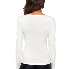 Neck Ribbed Top DNK