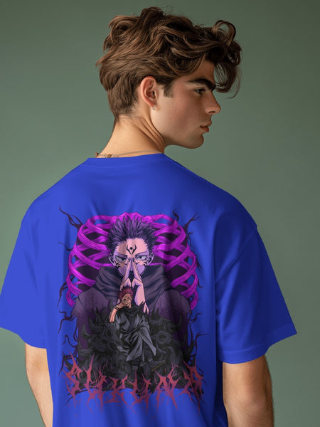 Backbencher Premium Men's Oversized T-Shirt (Printed - Jujutsu Edition)