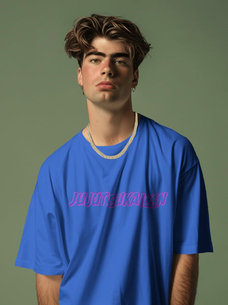 Backbencher Premium Men's Oversized T-Shirt (Printed - Jujutsu Edition)